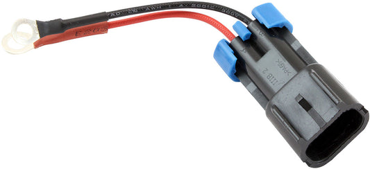 Delphi 2 Pin Conversion Fuel Pump Harness   Delphi Male Plug to Crimp Ring Terminals