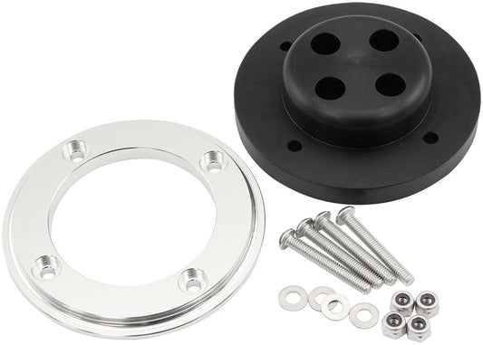 Aeroflow Ignition Wire Firewall Grommet 4 Cylinder Kit - Silver Face  Suit 4 x 8.5mm Spark Plug Wires