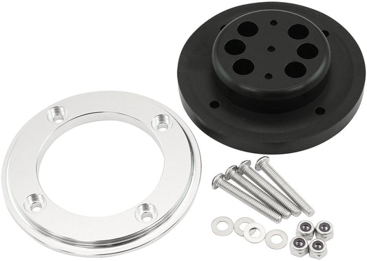 Aeroflow Ignition Wire Firewall Grommet 6 Cylinder Kit - Silver Face  Suit 6 x 8.5mm Spark Plug Wires