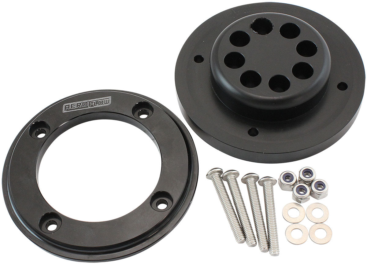Aeroflow Ignition Wire Firewall Grommet 8 Cylinder Kit - Black Face  Suit 8 x 8.5mm Spark Plug Wires