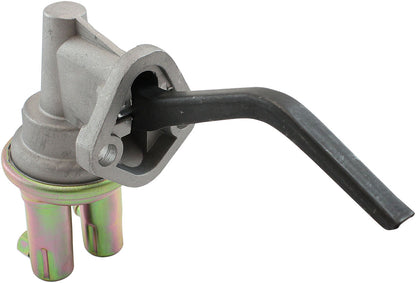 Aeroflow Small Block Ford Windsor 351 Mechanical Fuel Pump   Zinc Plate Silver Finish