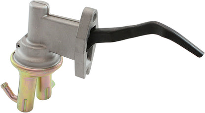 Aeroflow Ford Cleveland 351 Mechanical Fuel Pump   Ford F150 / Bronco Style, Zinc Plate Silver Finish