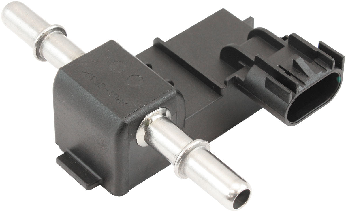 Aeroflow E85 Flex Fuel Sensor  Zinc Plate Silver Finish, Ford Falcon Style