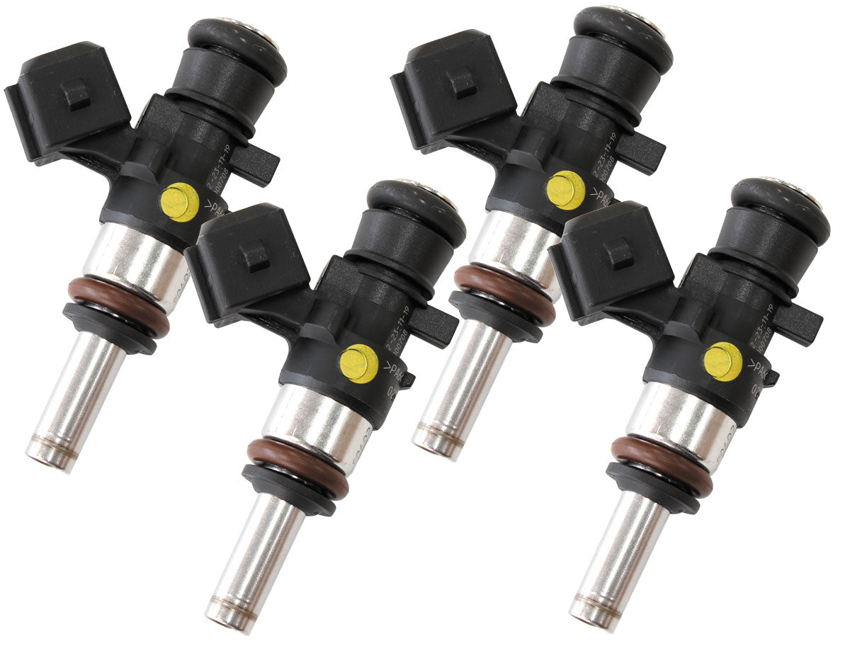 Bosch Motorsport 980cc EV14 Short JETRONIC Flow Matched Set of 4 Fuel Injectors  980 cc/min (89 lb/hr) @ 3 bar (43.5 psi)