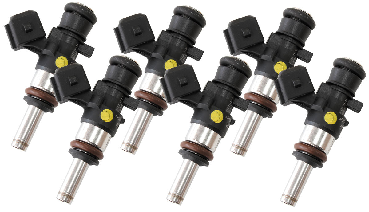 Bosch Motorsport 980cc EV14 Short JETRONIC Flow Matched Set of 6 Fuel Injectors  980 cc/min (89 lb/hr) @ 3 bar (43.5 psi)