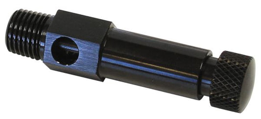 Injector Hat Adjustable Air Bleed   Black Finish
