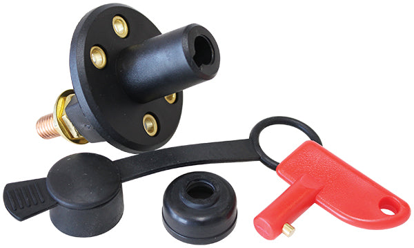 Aeroflow Battery Isolator Switch  12 volt, with Red key