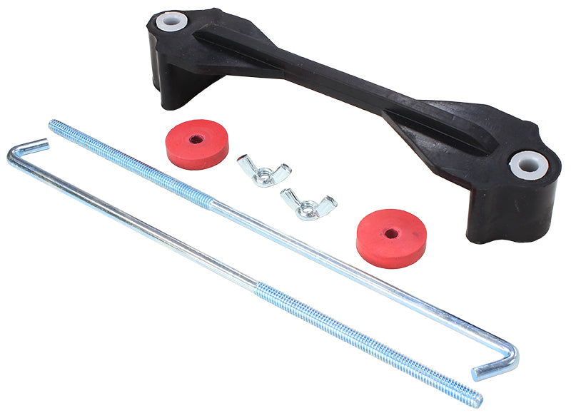 Aeroflow Battery Hold Down Clamp Kit  Bolt Hole Centre to Centre 175mm (6-7/8"), Bolt Length 250mm (9-27/32")