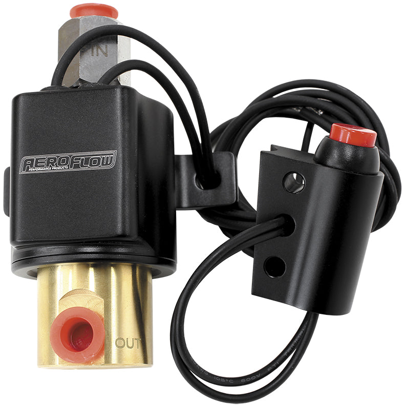 Aeroflow Launch Control Line Lock Kit   Includes Solenoid & Switch