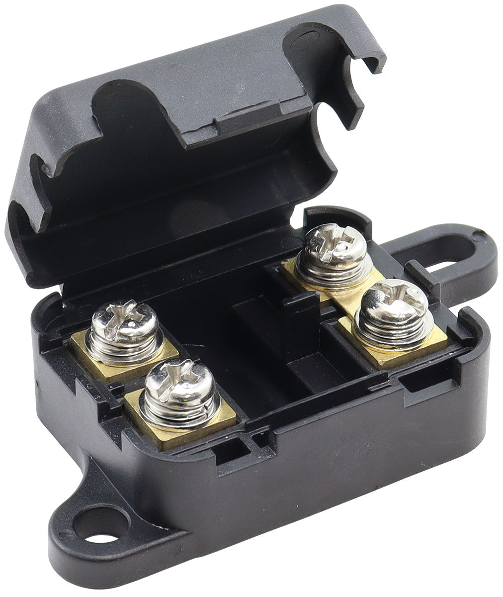 Aeroflow Dual Midi Fuse Holder  Fuses NOT INCLUDED and Sold Separately