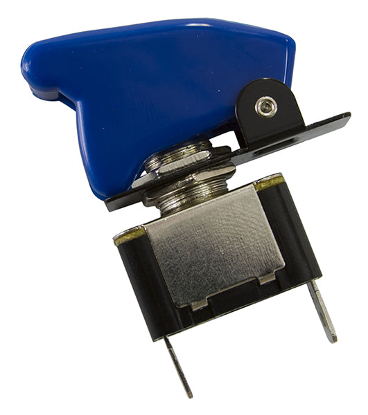 Blue Covered Rocket / Missile Switch   12v 20A