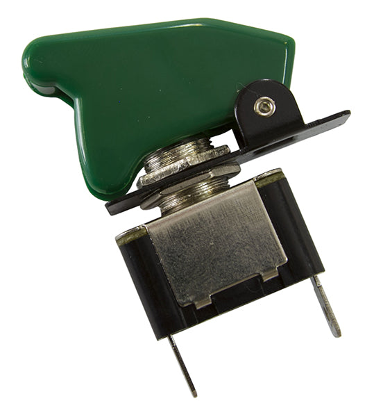Green Covered Rocket / Missile Switch   12v 20A