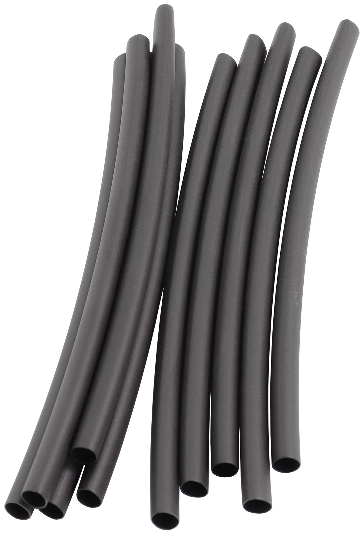 Black Heat Shrink Refill Kit 3/16" (4.77mm)   10 Piece Kit, 4-1/4 InchLong, 2:1 Shrink Ratio