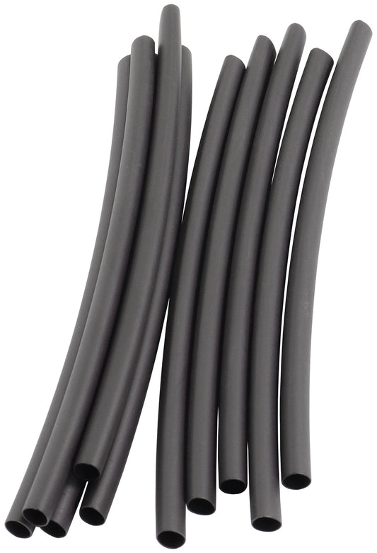 Black Heat Shrink Refill Kit 3/16" (4.77mm)   10 Piece Kit, 4-1/4 InchLong, 2:1 Shrink Ratio