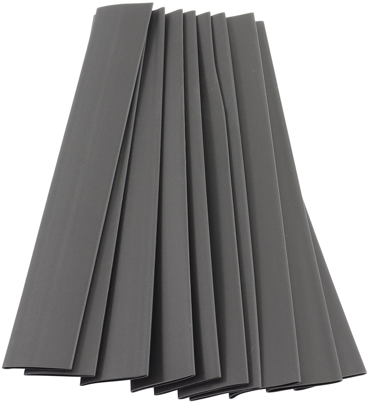 Black Heat Shrink Refill Kit 3/8" (9.5mm)   10 Piece Kit, 4-1/4 InchLong, 2:1 Shrink Ratio