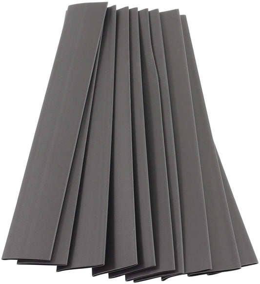 Black Heat Shrink Refill Kit 3/8" (9.5mm)   10 Piece Kit, 4-1/4 InchLong, 2:1 Shrink Ratio