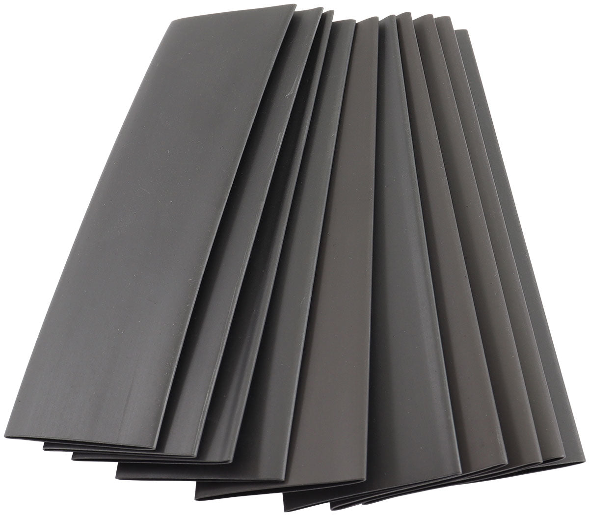 Black Heat Shrink Refill Kit 3/4" (19mm)   10 Piece Kit, 4-1/4 InchLong, 2:1 Shrink Ratio