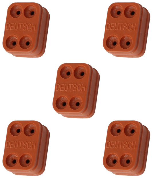 Replacement WeatherTight Wire Seal   Suit 4 Pin Connector With 14 AWG Wire, 5-Pack