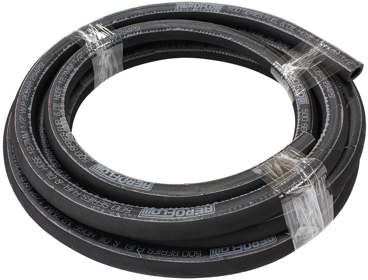Aeroflow 500 Series Push Lock Hose, -8AN  4.5 Metre Length