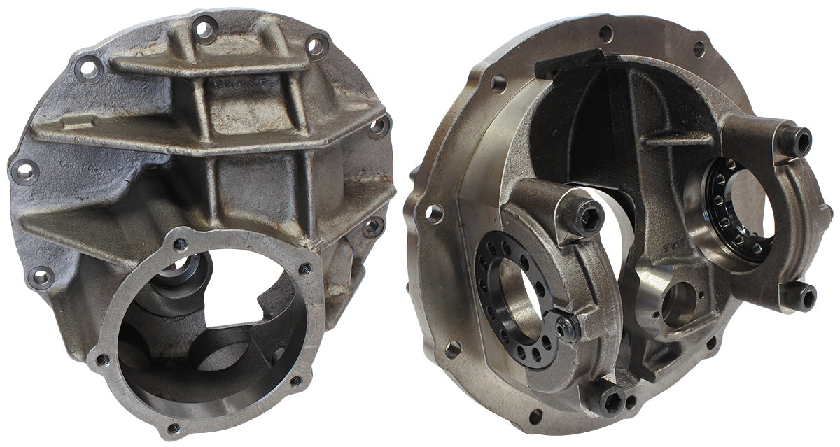 Aeroflow Ford 9" Nodular Iron 3.250" Case   Forged Steel 3.250" Diameter Bearing Caps to fit 35 and 40 Spline