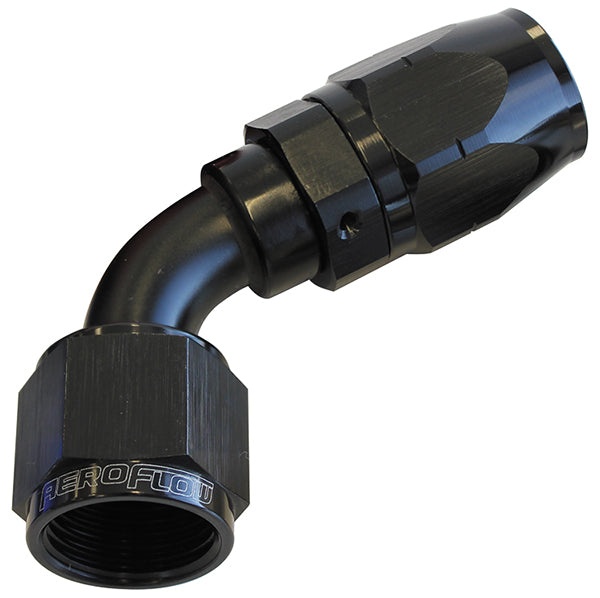 500 Series Cutter Swivel 60° Hose End -20AN   Black Finish. Suits 100 & 450 Series Hose