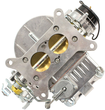 Aeroflow 350cfm 2-Barrel Street Carburettor  Electric Choke, Silver Finish