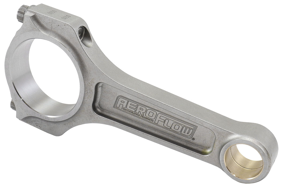 Aeroflow Forged I-Beam Conrod Set, 5.700" Length  2.100" Journal, .927" Pin, ARP 7/16" Bolts. Fits S/B Chev