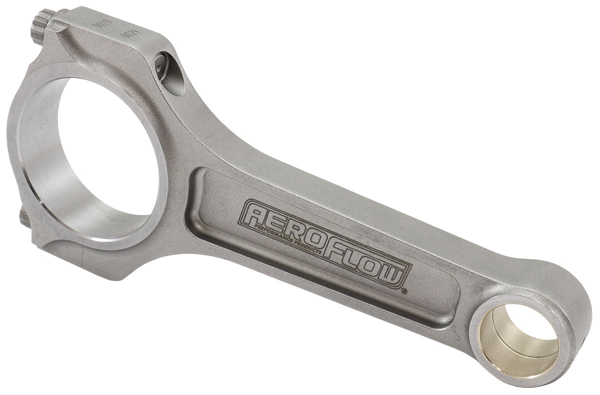 Aeroflow Forged I-Beam Conrod Set, 6.000" Length  2.100" Journal, .927" Pin, ARP 7/16" Bolts. Fits S/B Chev