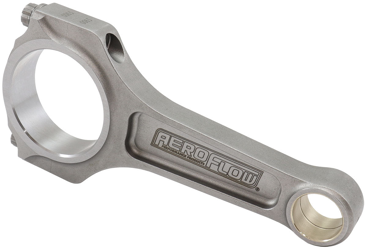 Aeroflow Forged I-Beam Conrod Set, 5.627" Length  2.124" Journal, .927" Pin, ARP 7/16" Bolts. Fits Holden 253-308