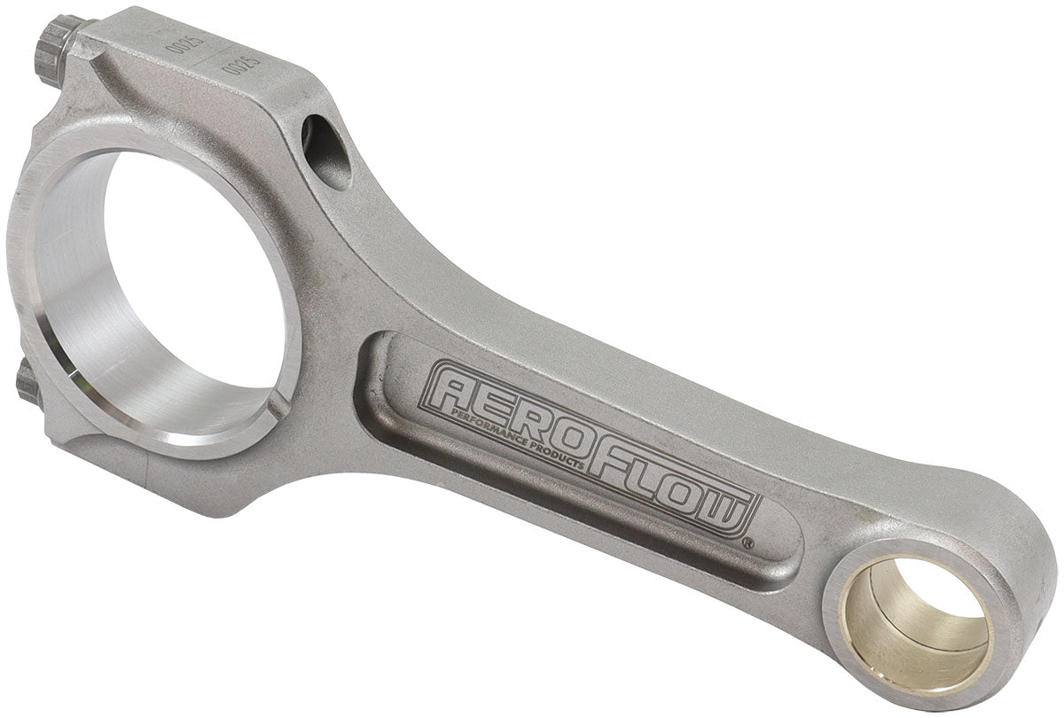 Aeroflow Forged I-Beam Conrod Set, 5.365" Length  1.888" Journal, .866" Pin, ARP 3/8" Bolts. Fits Nissan SR20
