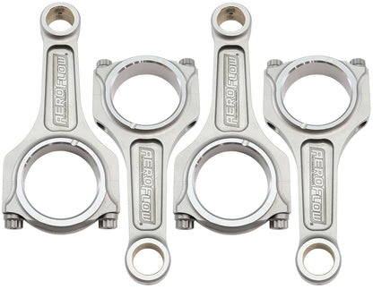Aeroflow Forged I-Beam Conrod Set, 4.783" Length  1.889" Journal, .826" Pin, ARP 3/8" Bolts. Fits Nissan RB26