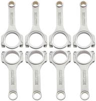 Aeroflow Forged H-Beam Conrod Set, 6.125" Length  2.100" Journal, .927" Pin, ARP 7/16" Bolts. Fits S/B Chev