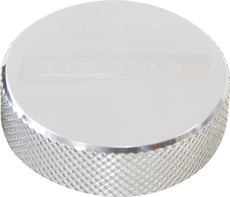 Polished Billet Air Cleaner Nut   Tall profile, 1/4" UNC