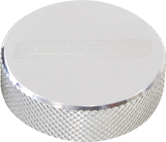 Polished Billet Air Cleaner Nut   Tall profile, 1/4" UNC