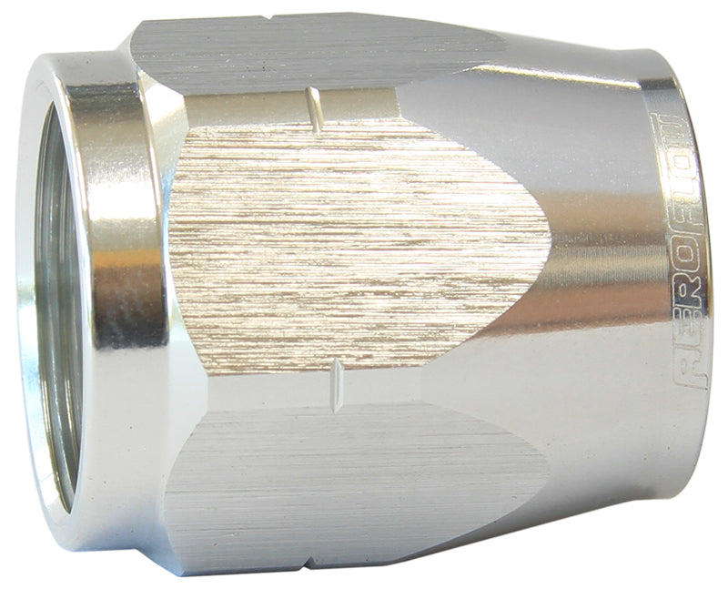 Cutter Style Hose End Socket -12AN   Silver Finish. Suits 500, 550 and 880 Series Hose Ends