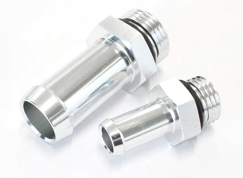 Replacement Fittings for Ford BA/BF Power Steering Tanks  Suit AF77-1023, Silver Finish
