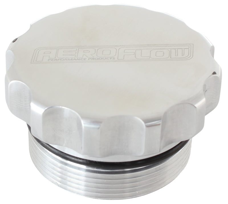 Replacement Cap   Suit AF77-1021 Billet Radiator Overflow Tank, Polished Finish