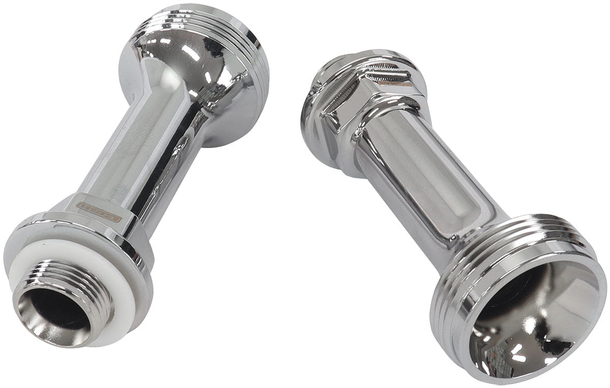 Aeroflow Replacement Billet Adjustable Fuel Log Legs  Suit Adjustable Fuel Log (AF64-2037), 9/16-24" Thread, Chrome Finish