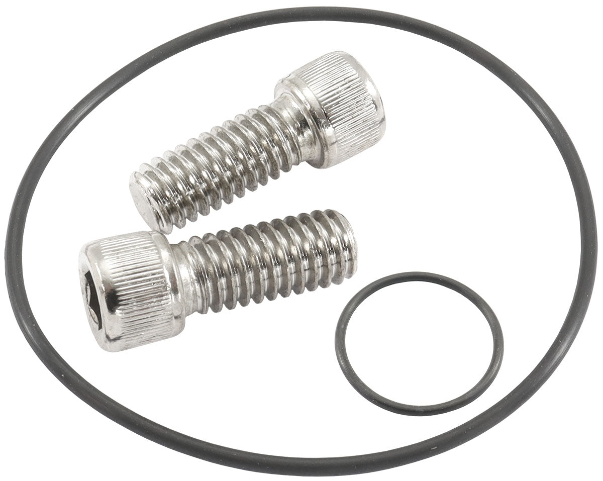 Replacement O-ring and Bolts for Aeroflow Billet Thermostat Housing   Suit AF64-2233, 45 degree swivel thermostat housing for small block Ford 289, 302 and 351 Windsor V8