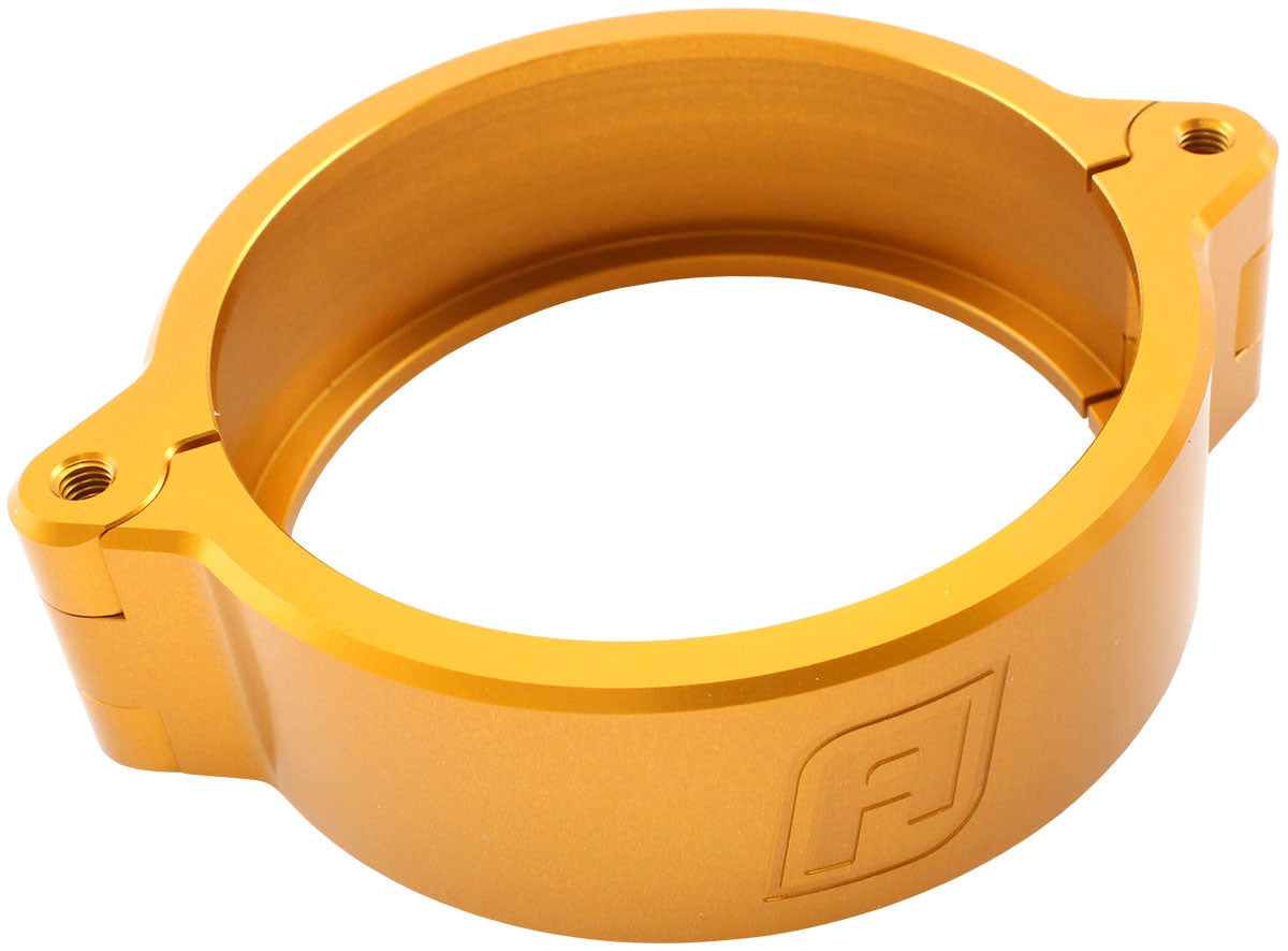 Replacement 4" Billet Intercooler Clamp - Gold Finish     Clamp and Two Bolts Included