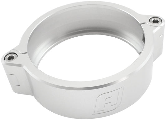 Replacement 4" Billet Intercooler Clamp - Silver Finish     Clamp and Two Bolts Included