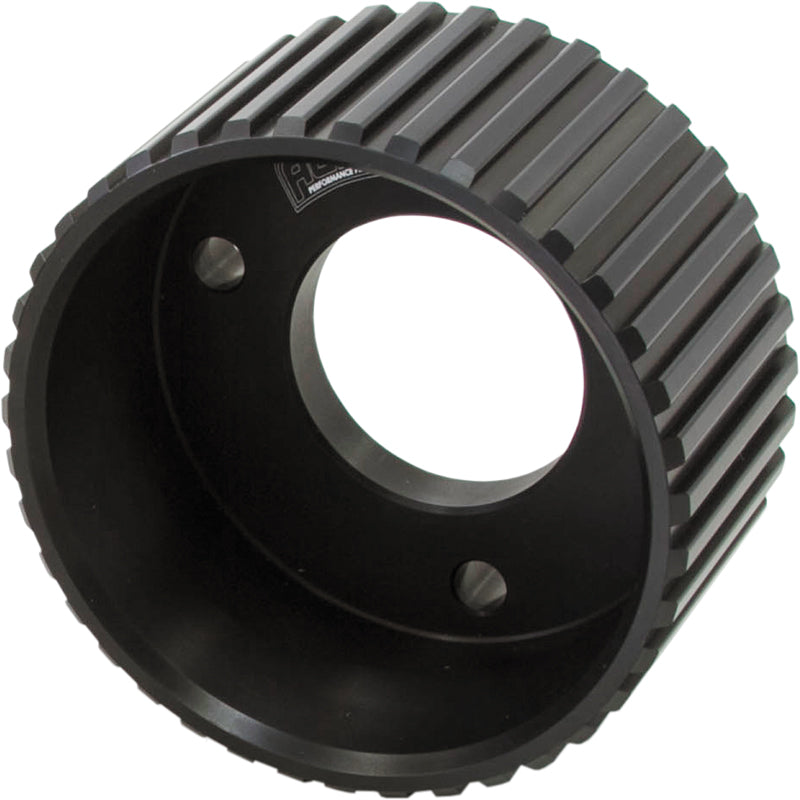 Crank Gilmer Pulley   Black Anodised Suit SB/BB Chev With Short Water Pump