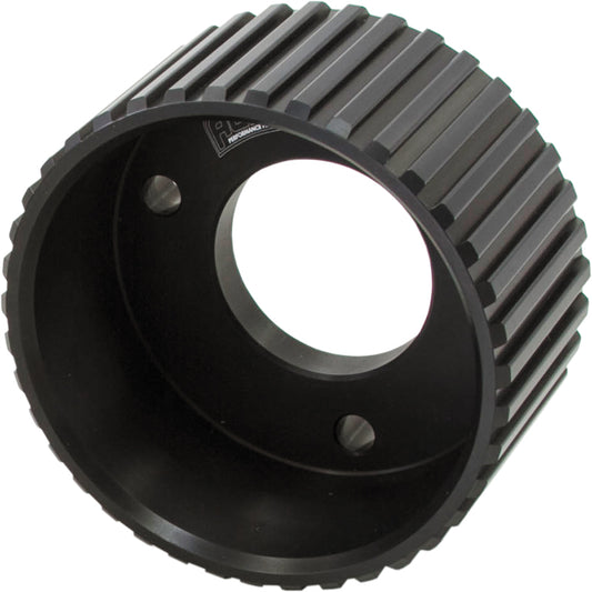 Crank Gilmer Pulley   Black Anodised Suit SB/BB Chev With Short Water Pump