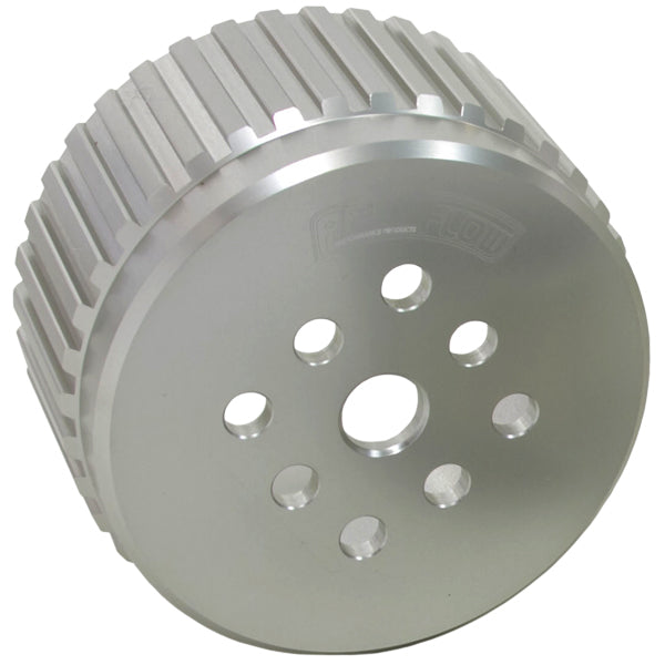 Gilmer Drive Water Pump Pulley - Silver Finish    Suit SB & BB Chevy with Short or Long Water Pump
