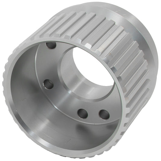 Gilmer Drive Crankshaft Pulley - Silver Finish   Suit Ford Windsor & Cleveland