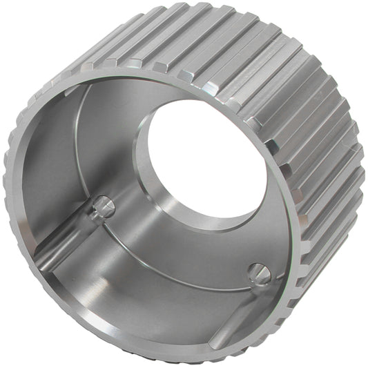 Gilmer Drive Crankshaft Pulley - Silver Finish   Suit Holden V8