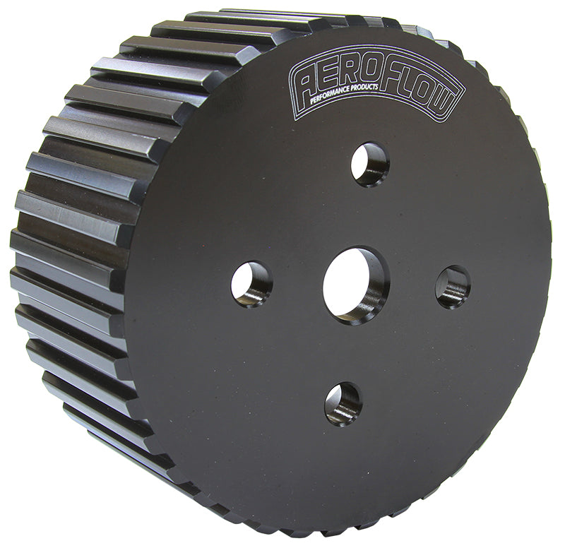 Gilmer Drive Water Pump Pulley - Black Finish   Suit Holden V8