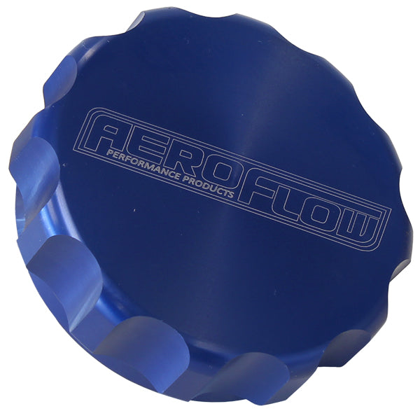 1" Billet Aluminium Filler Cap    Blue Finish