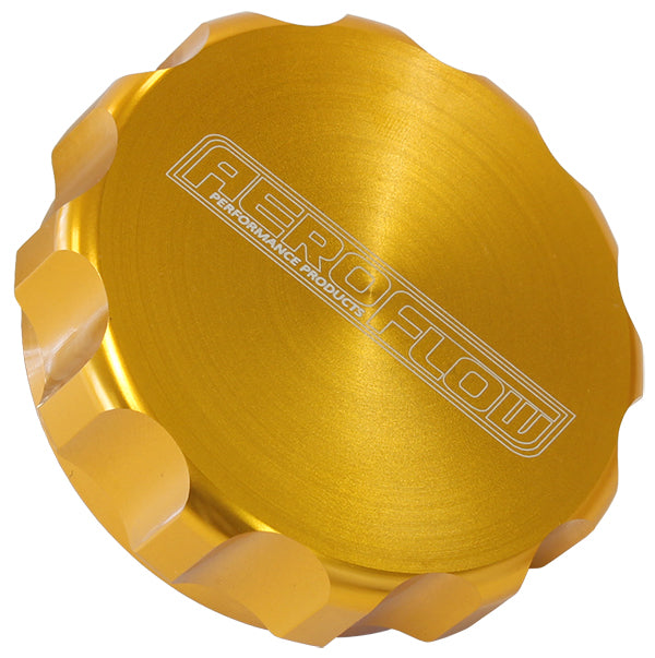 1-1/2" Billet Aluminium Filler Cap    Gold Finish