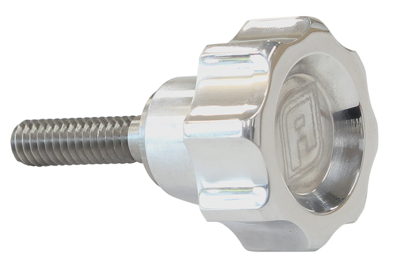 Replacment Bottle Bracket Hold Down Knob   Polished Finish